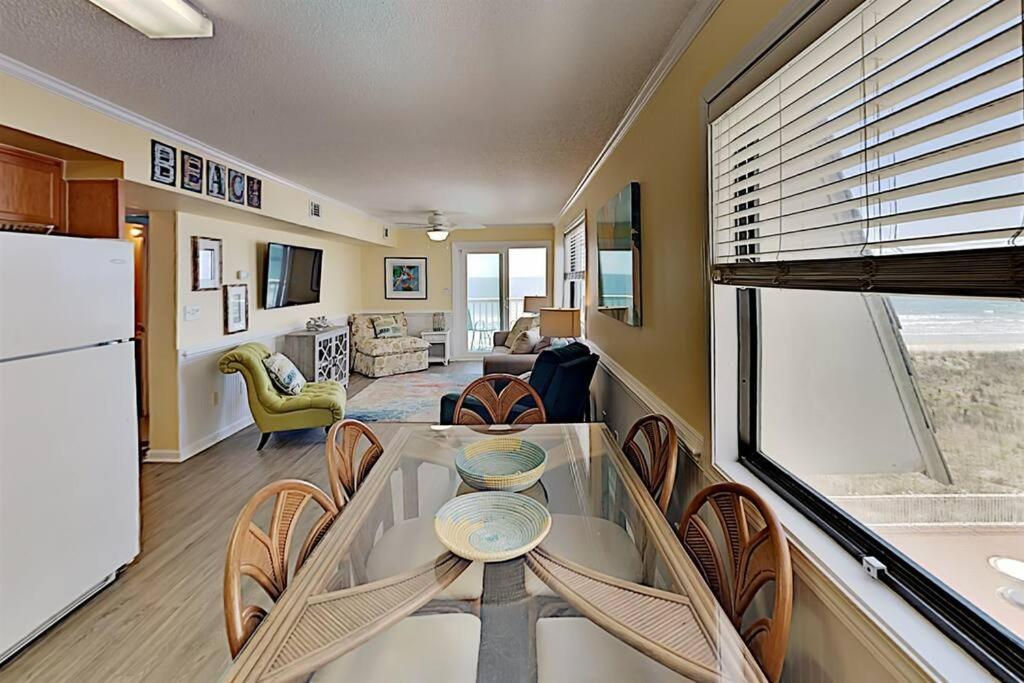 *2Br Oceanfront Retreat*King Ensuite*Pool*Nmb Cherry Grove*Pc4 Myrtle Beach Exteriér fotografie