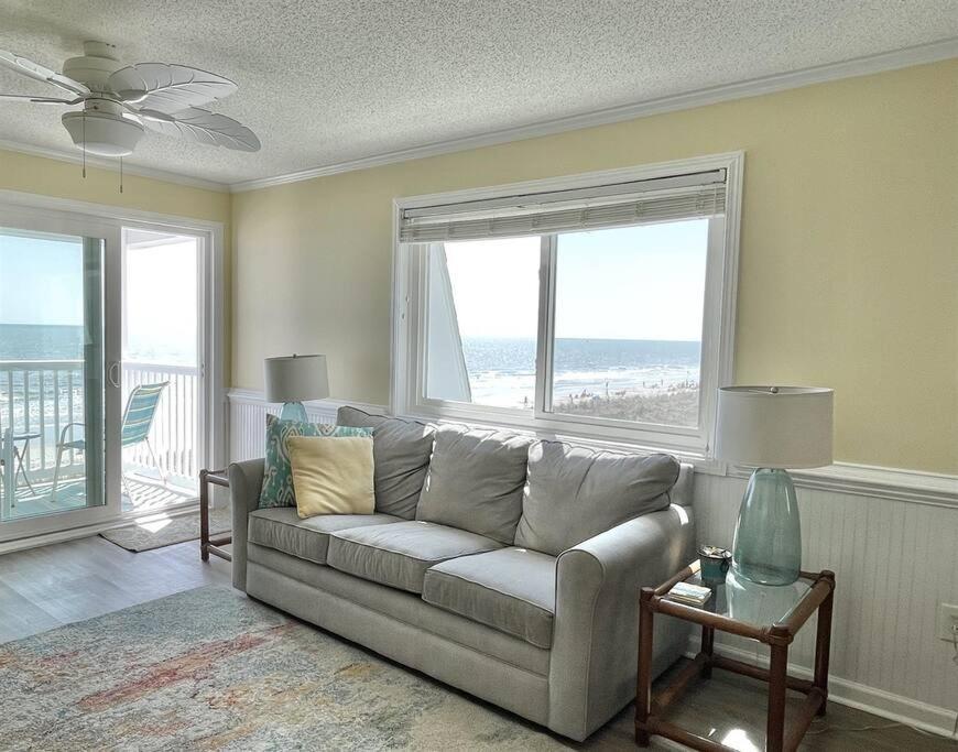 *2Br Oceanfront Retreat*King Ensuite*Pool*Nmb Cherry Grove*Pc4 Myrtle Beach Exteriér fotografie