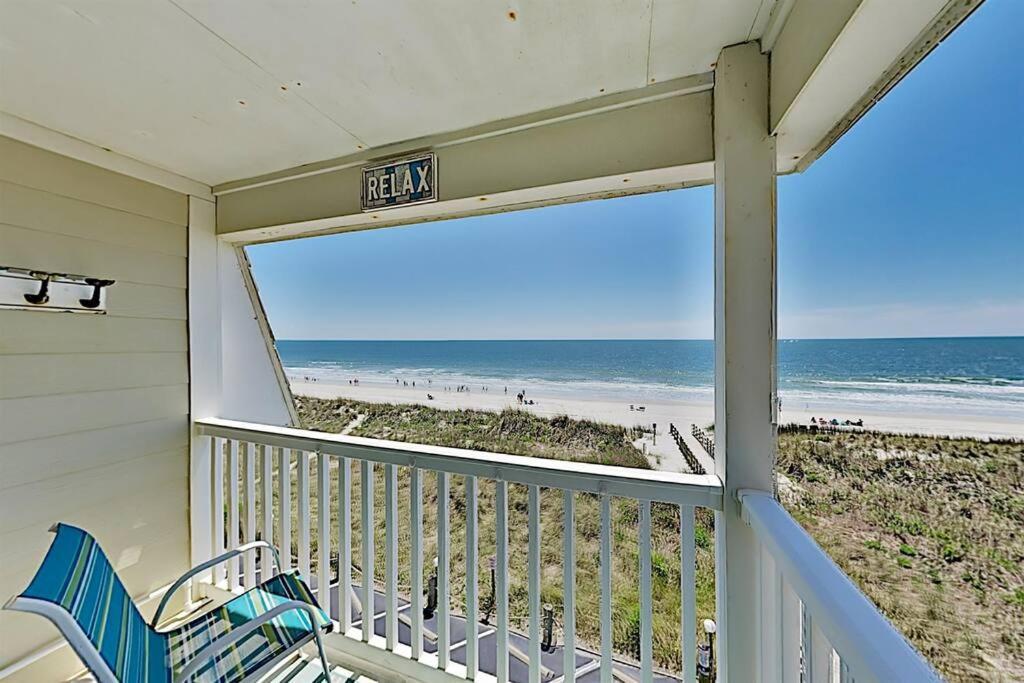 *2Br Oceanfront Retreat*King Ensuite*Pool*Nmb Cherry Grove*Pc4 Myrtle Beach Exteriér fotografie