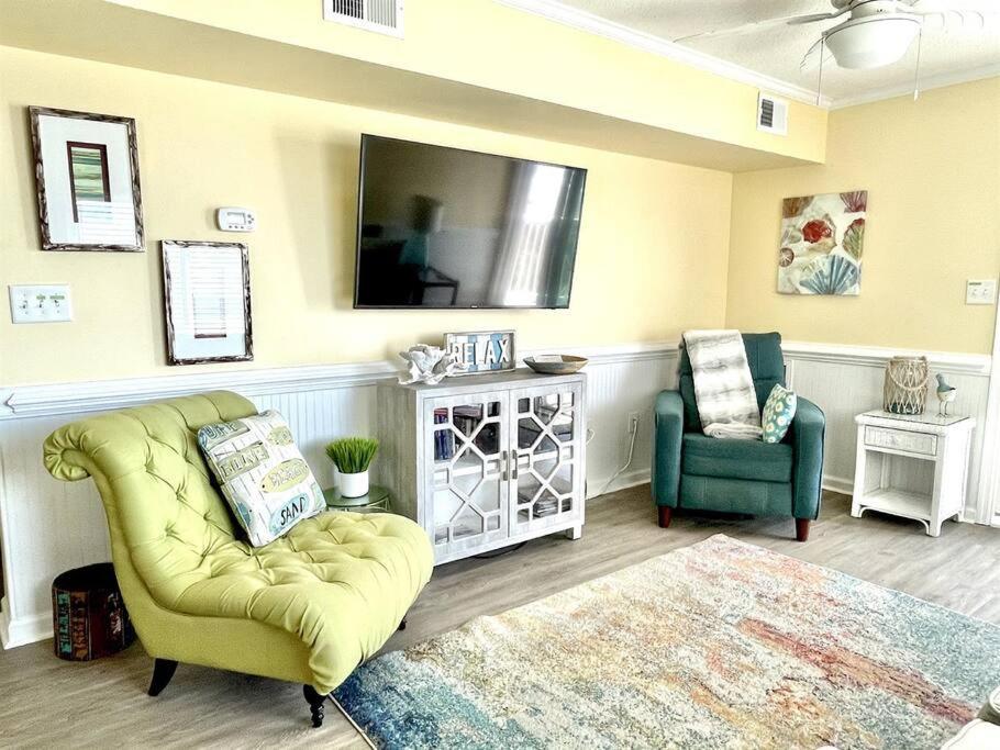 *2Br Oceanfront Retreat*King Ensuite*Pool*Nmb Cherry Grove*Pc4 Myrtle Beach Exteriér fotografie